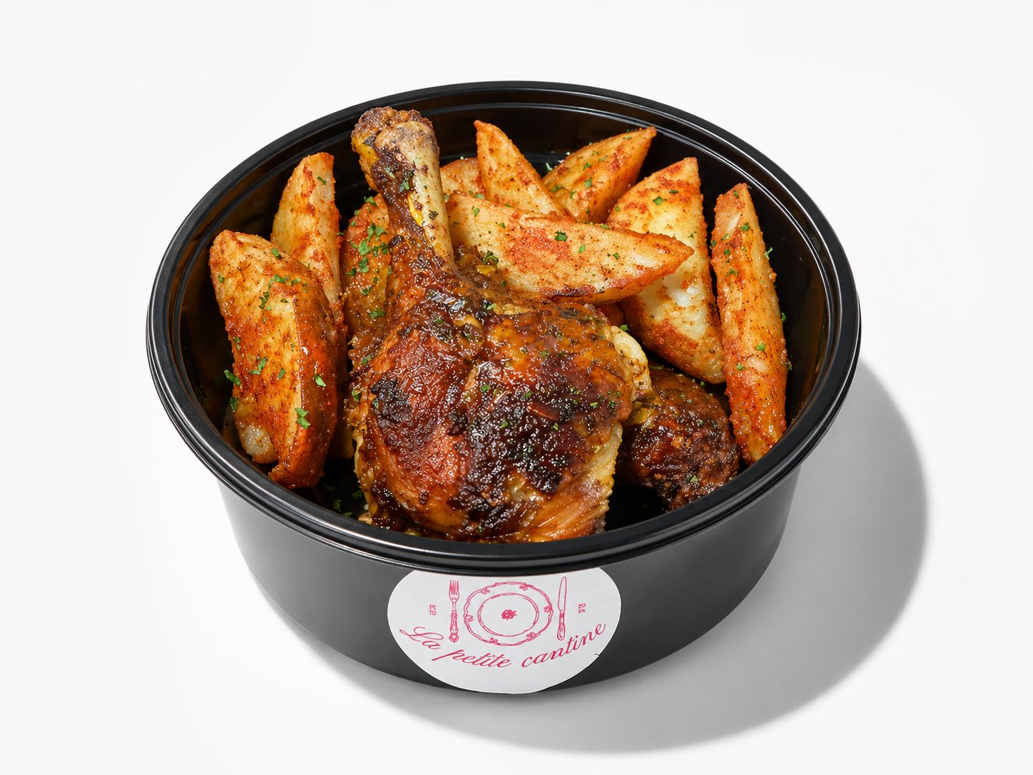 Cuisse de poulet & pommes de terre