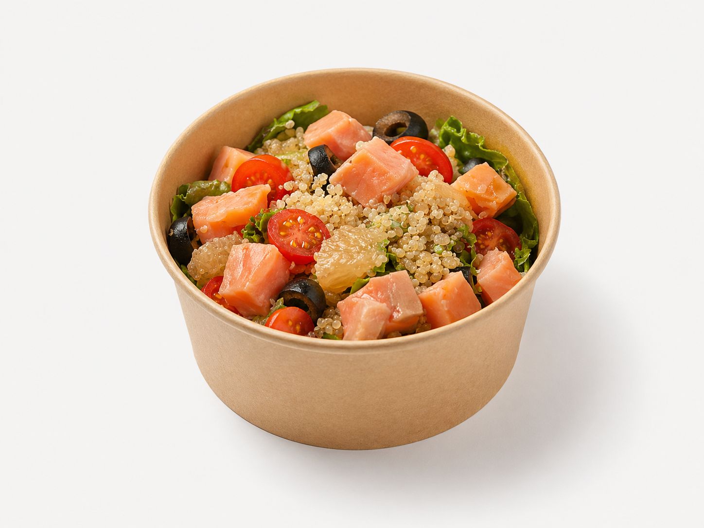 Salade quinoa & saumon